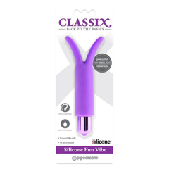 Vibrador Classix Silicone Fun Vibe - Purple - Cake Sex Shop