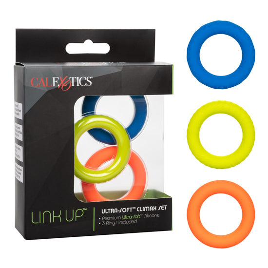Anillo Link Up Ultra-Soft Climax Set - Cake Sex Shop