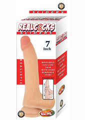 Dildo Realcocks Sliders 7″ Uncircumsized Flesh - Cake Sex Shop