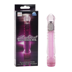 Vibrador Lighted Shim Led Glider - Pink Calexotics Vibradores Juguete Sexuales Sex Shop Tienda para Adultos