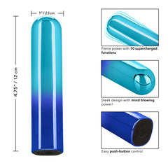 Vibrador Glam Vibe - Blue Calexotics Accesorios Juguete Sexuales Sex Shop Tienda para Adultos