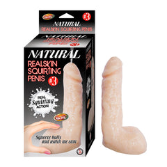 Dildo Natural Realskin Squirting Penis #3 7.5" - Cake Sex Shop