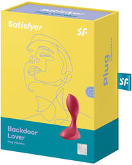 Plug Satisfyer Backdoor Lover Red Satisfyer Juguetes Anales Juguete Sexuales Sex Shop Tienda para Adultos