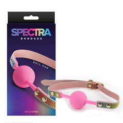 Mordaza Spectra Bondage Ballgag Rainbow - Cake Sex Shop