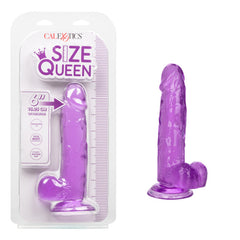 Dildo Size Queen 6"/15.25 Cm-Purple Calexotics Dildos Juguete Sexuales Sex Shop Tienda para Adultos