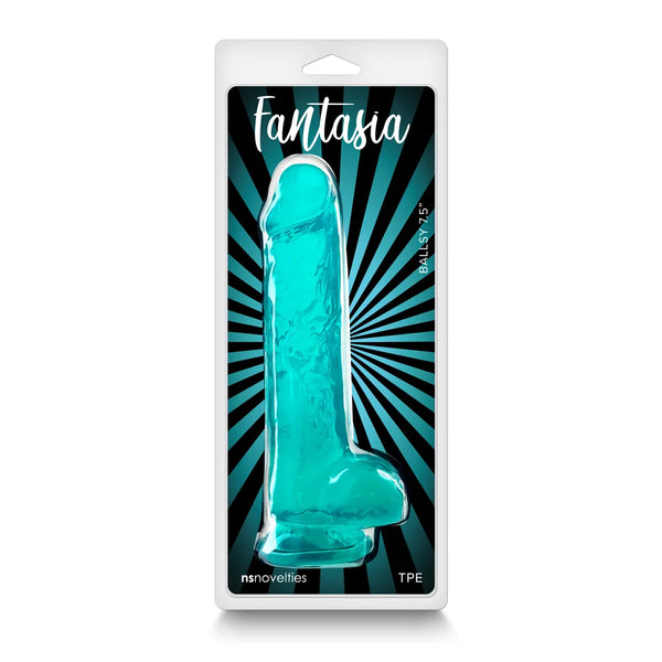 Dildo Fantasia - Ballsy 18 cm - Teal