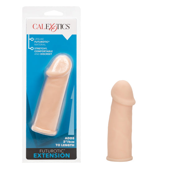 Funda para Pene Futurotic Extensión para Pene  - Ivory Cake Sex Shop Juguetes Sexuales para Adultos