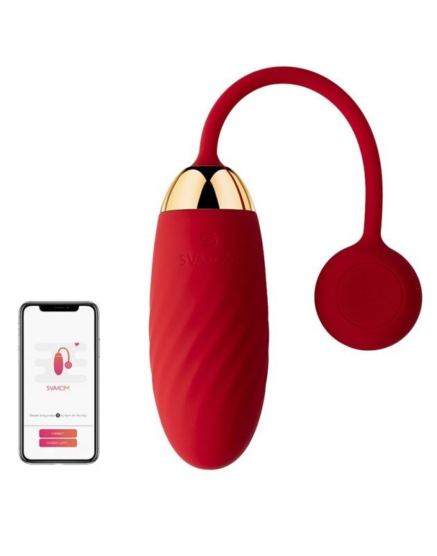 Vibrador Ella Red Svakom - Cake Sex Shop