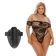 Teddy Lace Thong Teddy - Plus Size - Cake Sex Shop