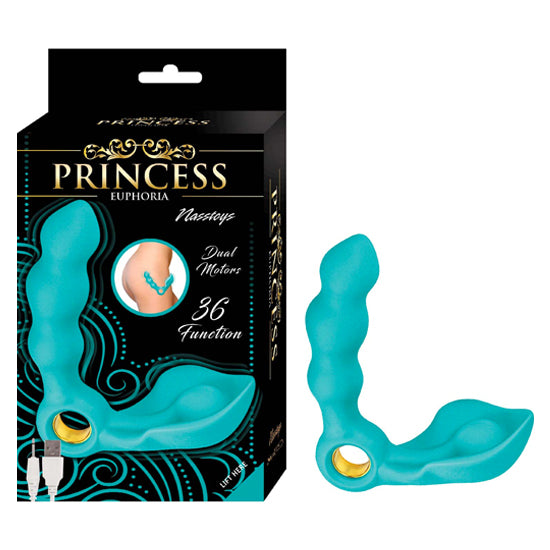 Vibrador Princess Euphoria-Blue - Cake Sex Shop