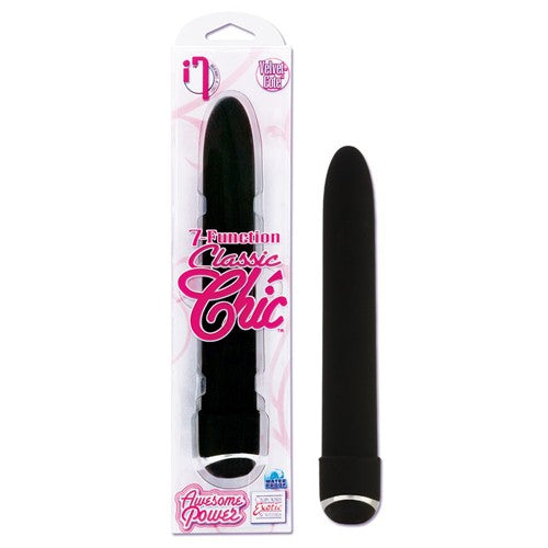 Vibrador 7 Function Classic Chic Standard - Black - Cake Sex Shop