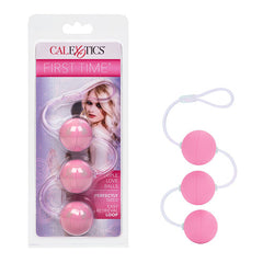 Kegel First Time Luv Balls-Triple Lover Pink Calexotics Kegel Juguete Sexuales Sex Shop Tienda para Adultos