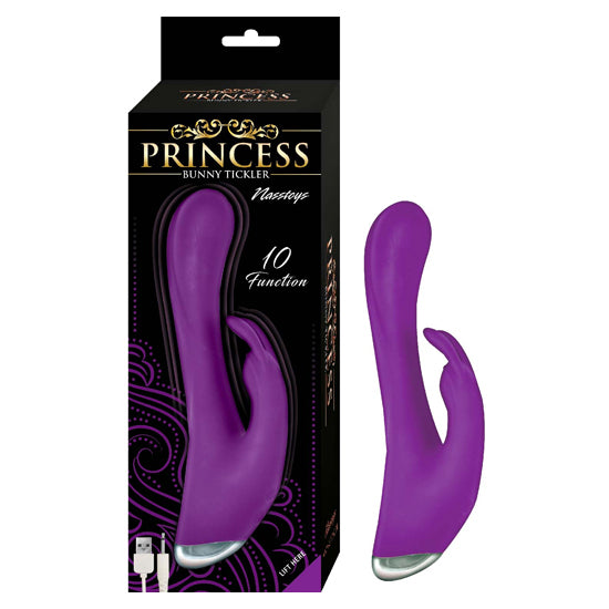 Vibrador Princess Bunny Tickler-Purple - Cake Sex Shop