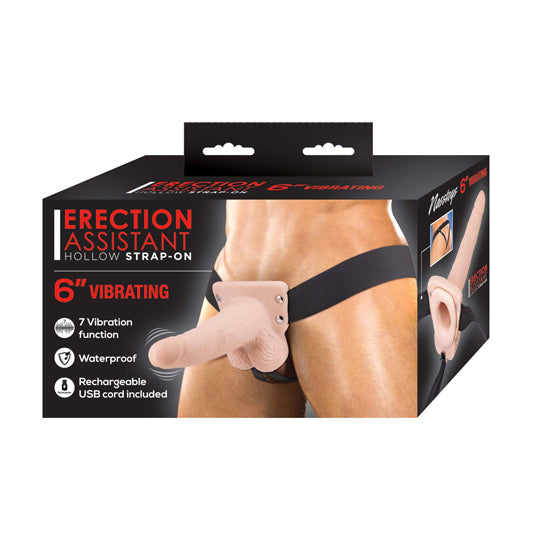 Dildo Erection Assistant Hollow Strap-On 15 cm - Cake Sex Shop