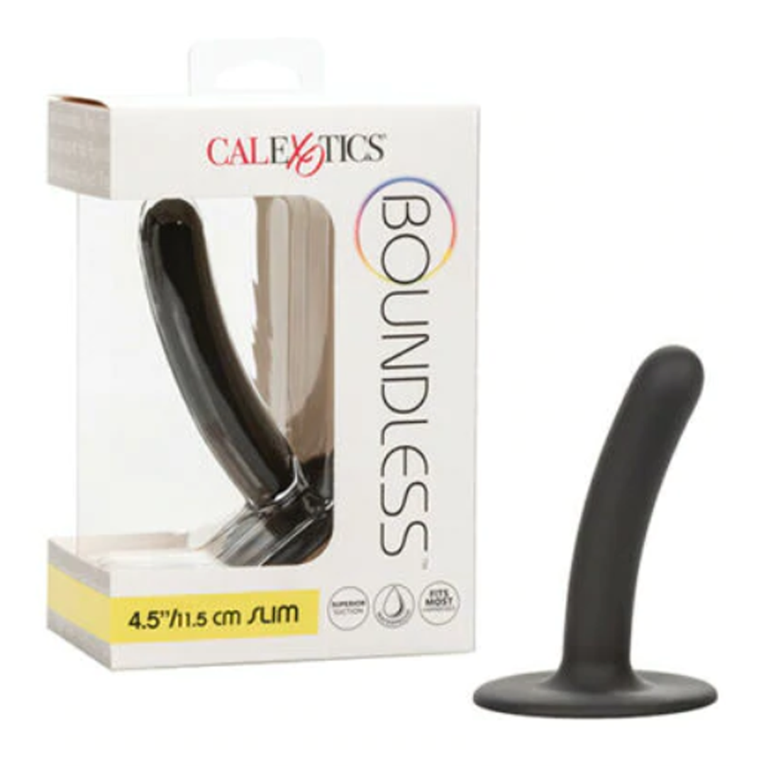 Dildo Boundless 4.5" Slim Black - Cake Sex Shop