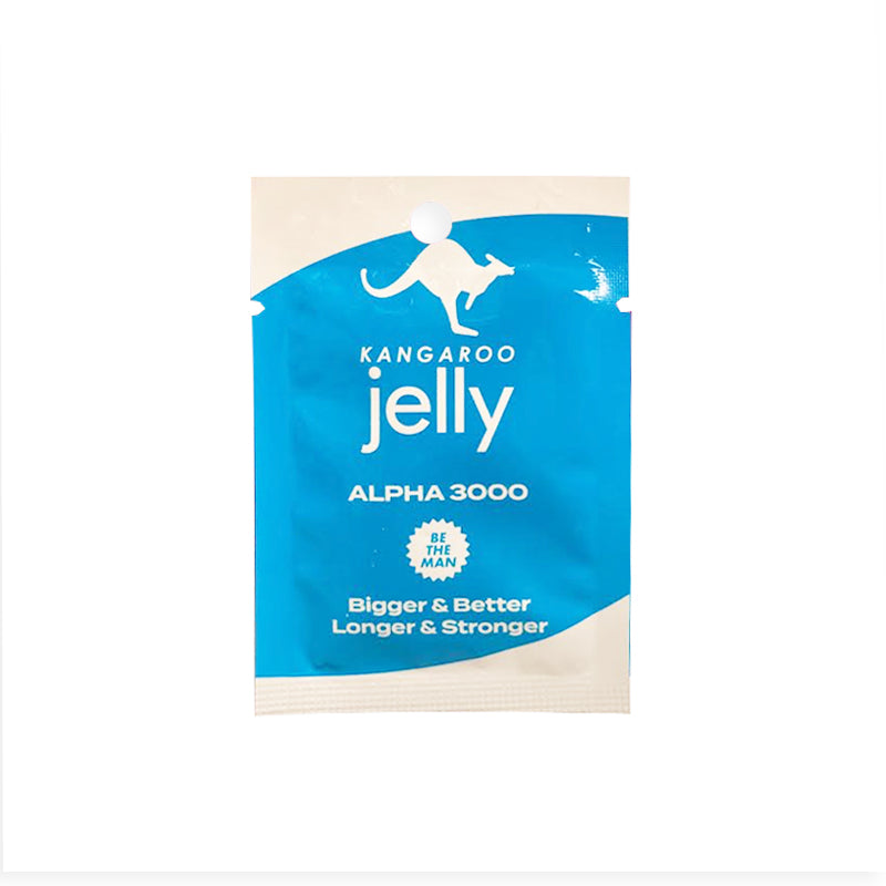 Gomita Kangaroo Blue Jelly Alpha 3000 1pieza Cake Sex Shop Juguetes Sexuales para Adultos