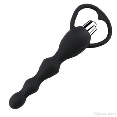 Vibrador Anal Pleasure Silicone Beads 1 Fc - Cake Sex Shop 2 3 4