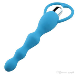 Vibrador Anal Pleasure Silicone Beads 1 Fc - Cake Sex Shop
