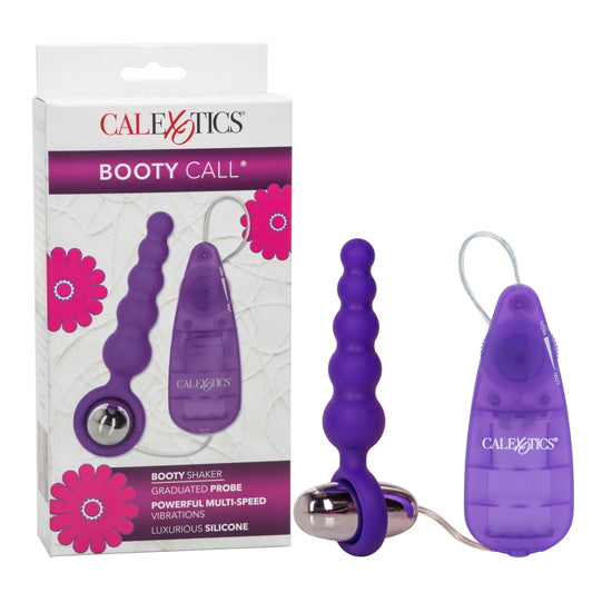 Perlas Booty Call Booty Shaker - Purple Calexotics Juguetes Anales Juguete Sexuales Sex Shop Tienda para Adultos