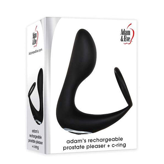 Masajeador Adam’s Rechargeable Prostate Pleaser + C-Ring - Cake Sex Shop