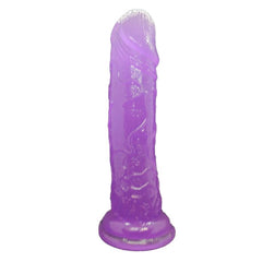 Dildo Consolador Nobu Purple Dildo Consolador 7'' Cake Sex Shop Juguetes Sexuales para Adultos