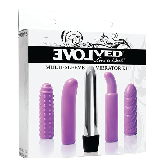 Vibrador Multi-Sleeve Vibrator Kit - Cake Sex Shop