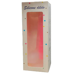 Dildo Dildo Silicon Mediano Glow In The Dark Pink - Cake Sex Shop 2