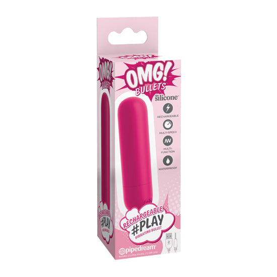 Rechargeable Bullets #Play Fucsia - Cake Sex Shop