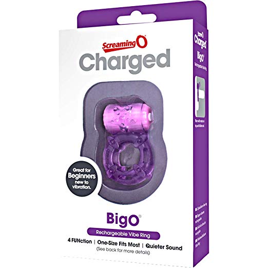 Anillo Charged Big O Purple - Cake Sex Shop