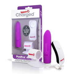Vibrador Positive Remote Control Grape - Cake Sex Shop