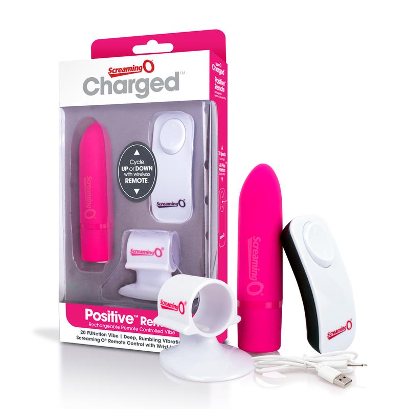 Vibrador Positive Remote Control Strawberry - Cake Sex Shop