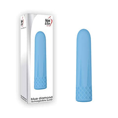 Vibrador Blue Diamond Rechargeable Bullet - Cake Sex Shop