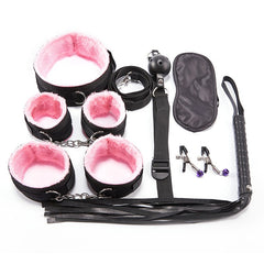 Set Bondage Play 7 Kinky Toys Accesorios Juguete Sexuales Sex Shop Tienda para Adultos