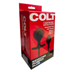 Plug Inflable Colt Weighted Pumper Plug - Cake Sex Shop