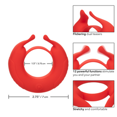 Anillo Silicone Rechargeable Taurus Enhancer - Cake Sex Shop 2