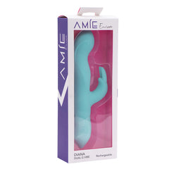 Vibrador Diana Dual G Vibe Turquoise - Cake Sex Shop