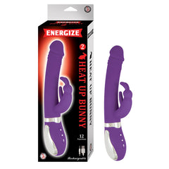 Vibrador Energize Heat Up Bunny 2-Purple - Cake Sex Shop
