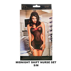 Disfraz Midnight Shift Nurse Set Baci S/M Cake Sex Shop Juguetes Sexuales para Adultos