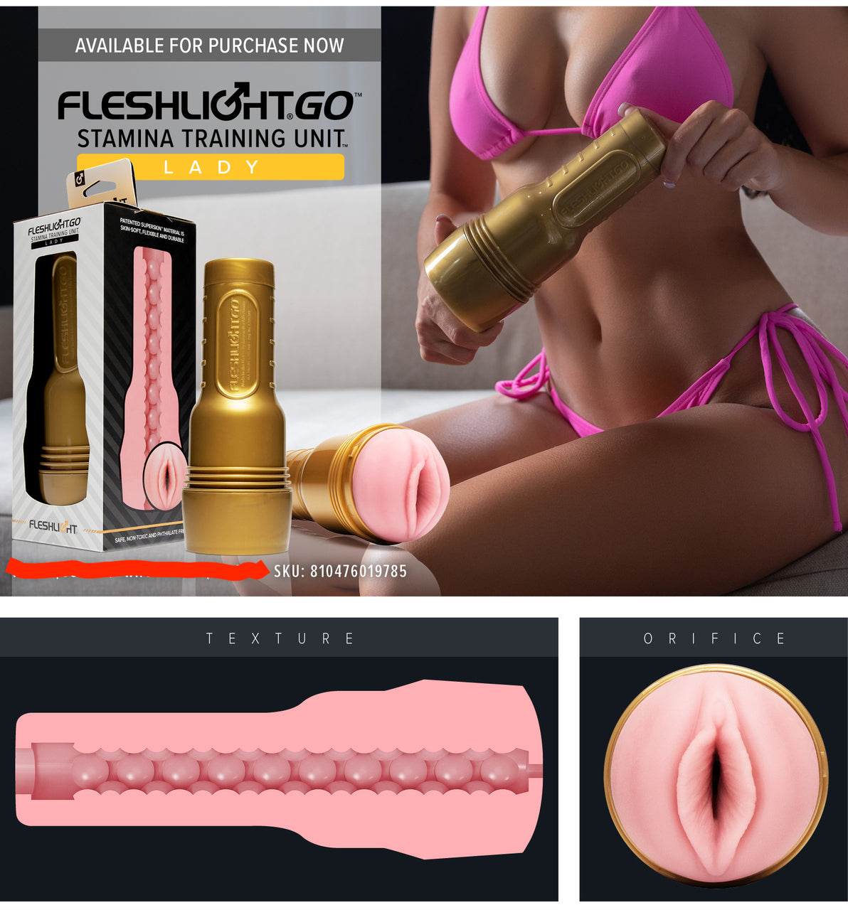 Masturbador Fleshlight Go Stamina | Cake