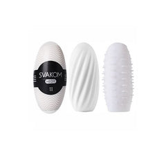 Huevo Masturbador Hedy Pale White - Cake Sex Shop