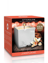 Vela Afterglow Massage Candle Vanilla Sandalwood - Cake Sex Shop