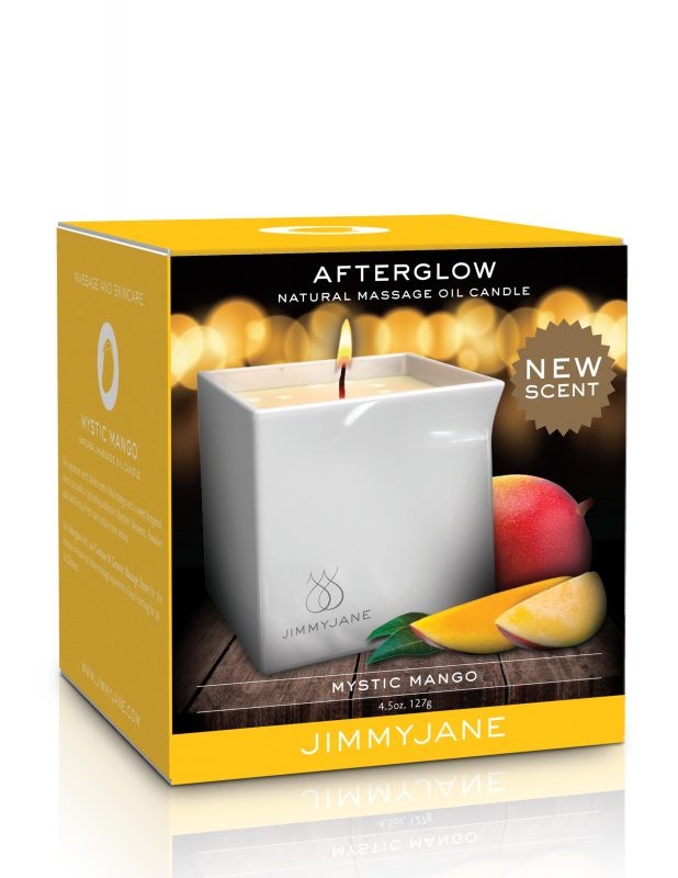 Vela Afterglow Massage Candle Mystic Mango - Cake Sex Shop