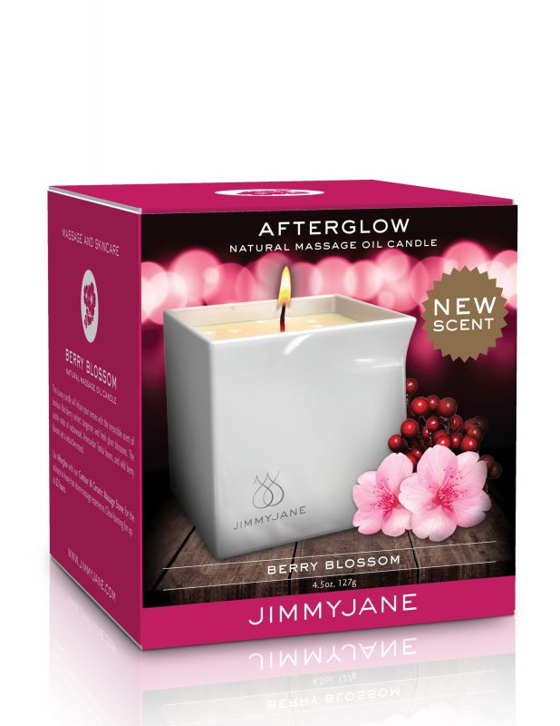Vela Afterglow Massage Candle Berry Blossom - Cake Sex Shop