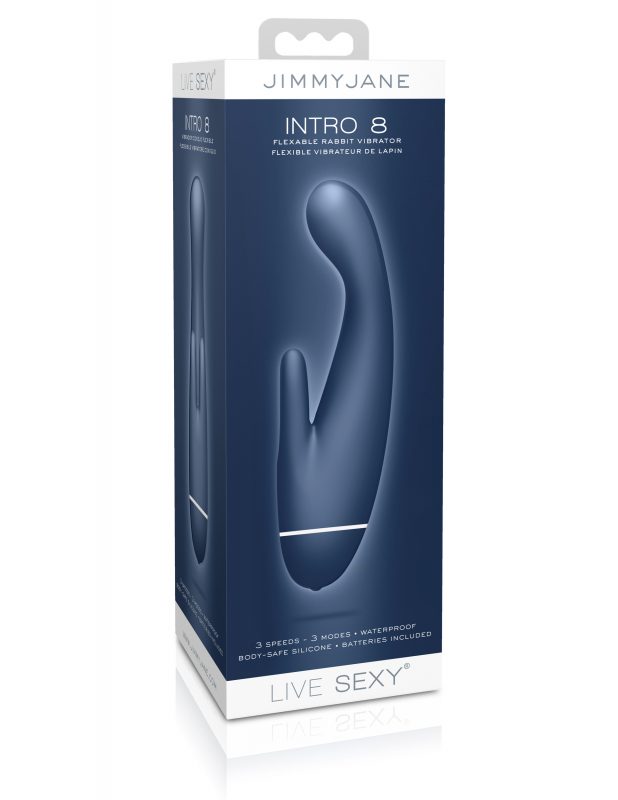 Vibrador JimmyjaneLive Sexy Intro 8 Blue - Cake Sex Shop