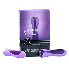 Vibrador sexual Key Io Mini Massager Lavender Cake Sex Shop Juguetes Sexuales para Adultos