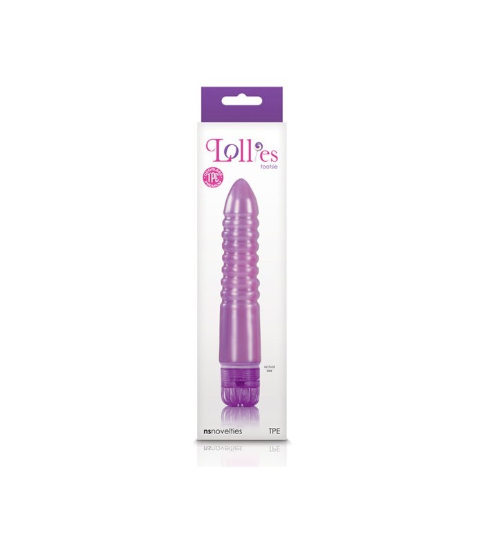 Vibrador Lollies Tootsie Purple - Cake Sex Shop