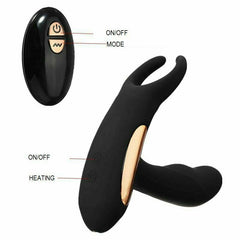 Masajeador de Próstata Vibrador Heat Control - Cake Sex Shop 2 3 4