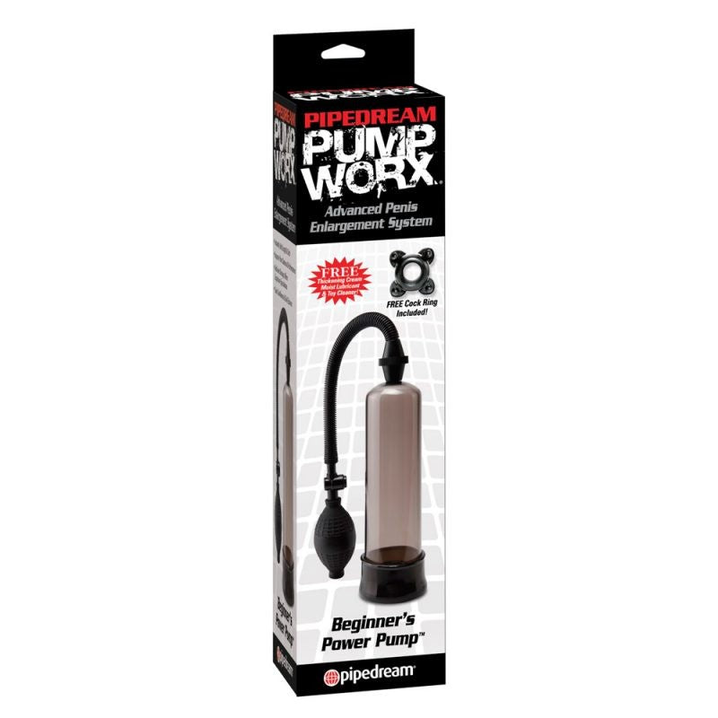 Bomba Pump Worx Beginner’S Power Pump Black - Cake Sex Shop