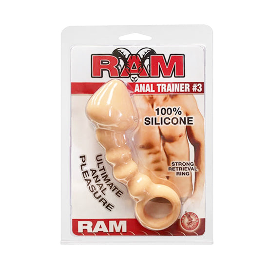 Perlas Ram Anal Trainer #3-Flesh Nasstoys Juguetes Anales Juguete Sexuales Sex Shop Tienda para Adultos