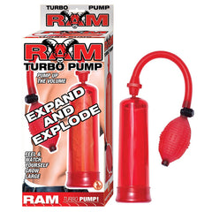 Bomba Ram Turbo Pump-Red Nasstoys Masturbadores Juguete Sexuales Sex Shop Tienda para Adultos